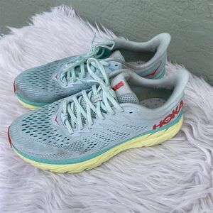 Hoka One One Clifton 7 Women's Running Shoes Size 9 Multicolor